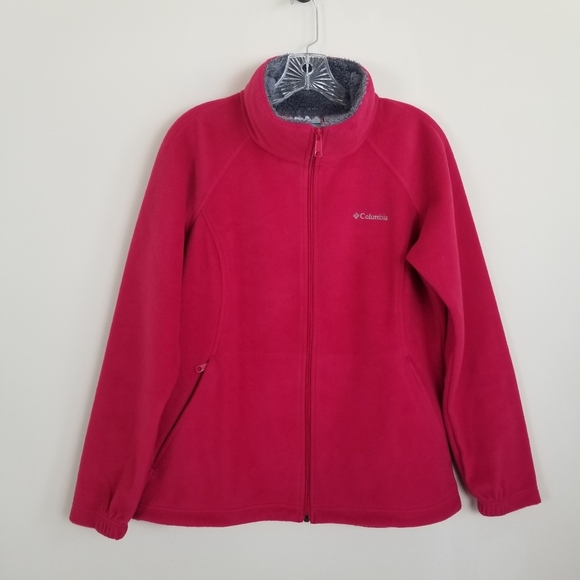 Columbia Omni-Heat Fleece Jacket Size M - Picture 1 of 8
